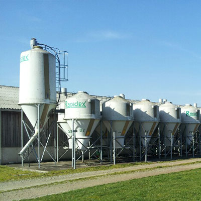 Bergue - Construction de silos