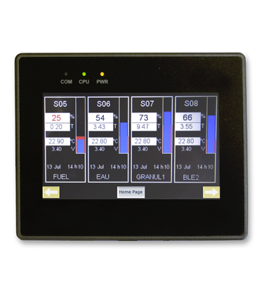 Afficheur application élevage - Modbus