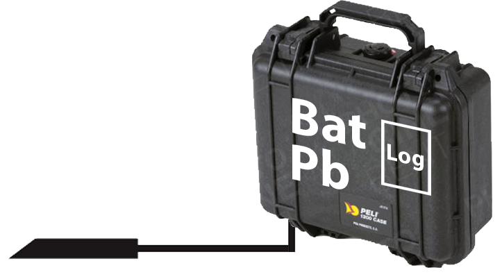 Capteur hauteur vitesse autonome VLI Pack batterie rechargeable