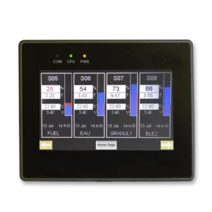 Afficheur Modbus écran tactile