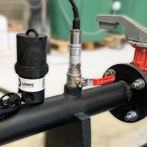 Capteur pression absolue CPA sur conduite d'eau