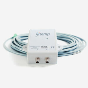 Data logger for one or two external temperature probes from -40° to 250°C