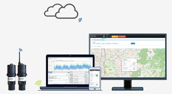 Ijinus software for sensor and logger configuration, data monitoring