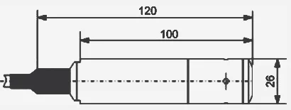 Dimensions capteur de niveau CNR