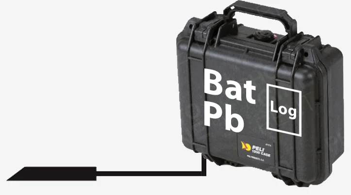 Capteur hauteur vitesse autonome VLI Pack batterie rechargeable