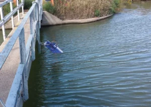 Débitmètre hauteur vitesse d'eau LaserFlow