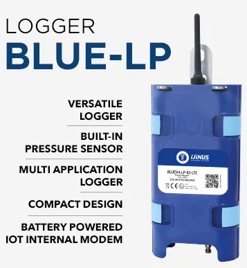 Drinking water flow and pressure logger