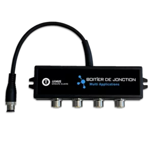 Connection box for data loggers and other sensors