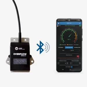 Détecteur Overflow connecté en Bluetooth Low Energie (BLE)
