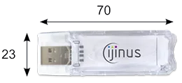 Dimension of the Wiji dongle