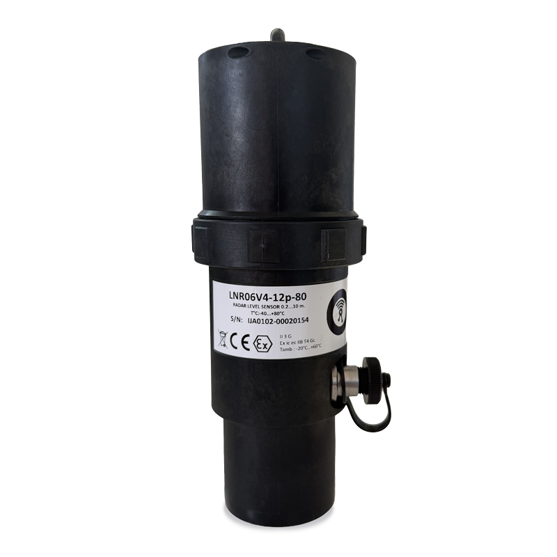 Capteur-radar-de-niveau-LNR06V4-12P Capteur radar de niveau d'eau avec entrées 4-20mA & Modbus RS485